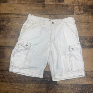 Carhartt Men Relaxed Fit Cargo Shorts White Size‎ 34 Utility Workwear